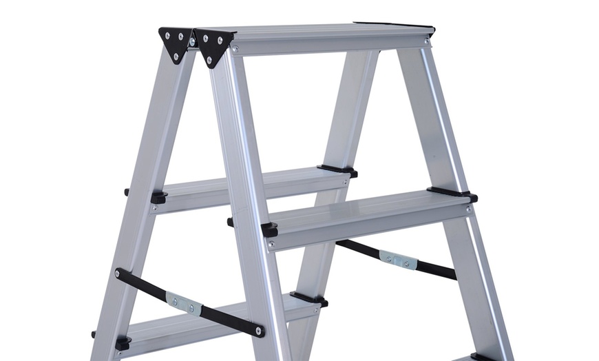 Image 5: HomCom Stepladder Selection