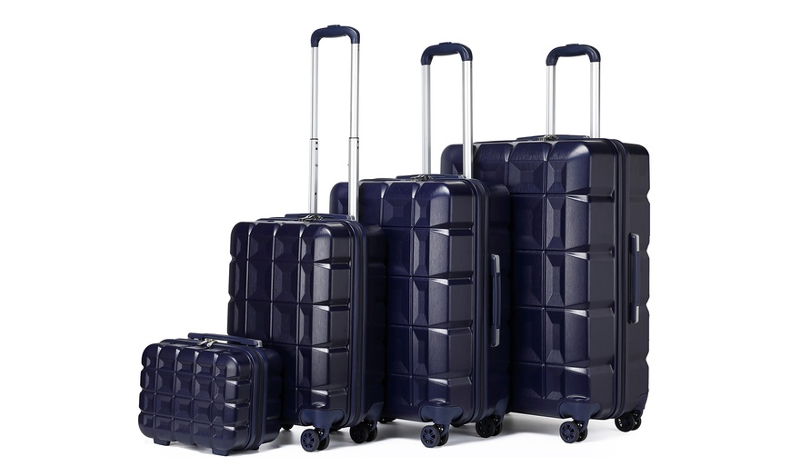 Image 4: Hard Shell Suitcases with TSA Locks