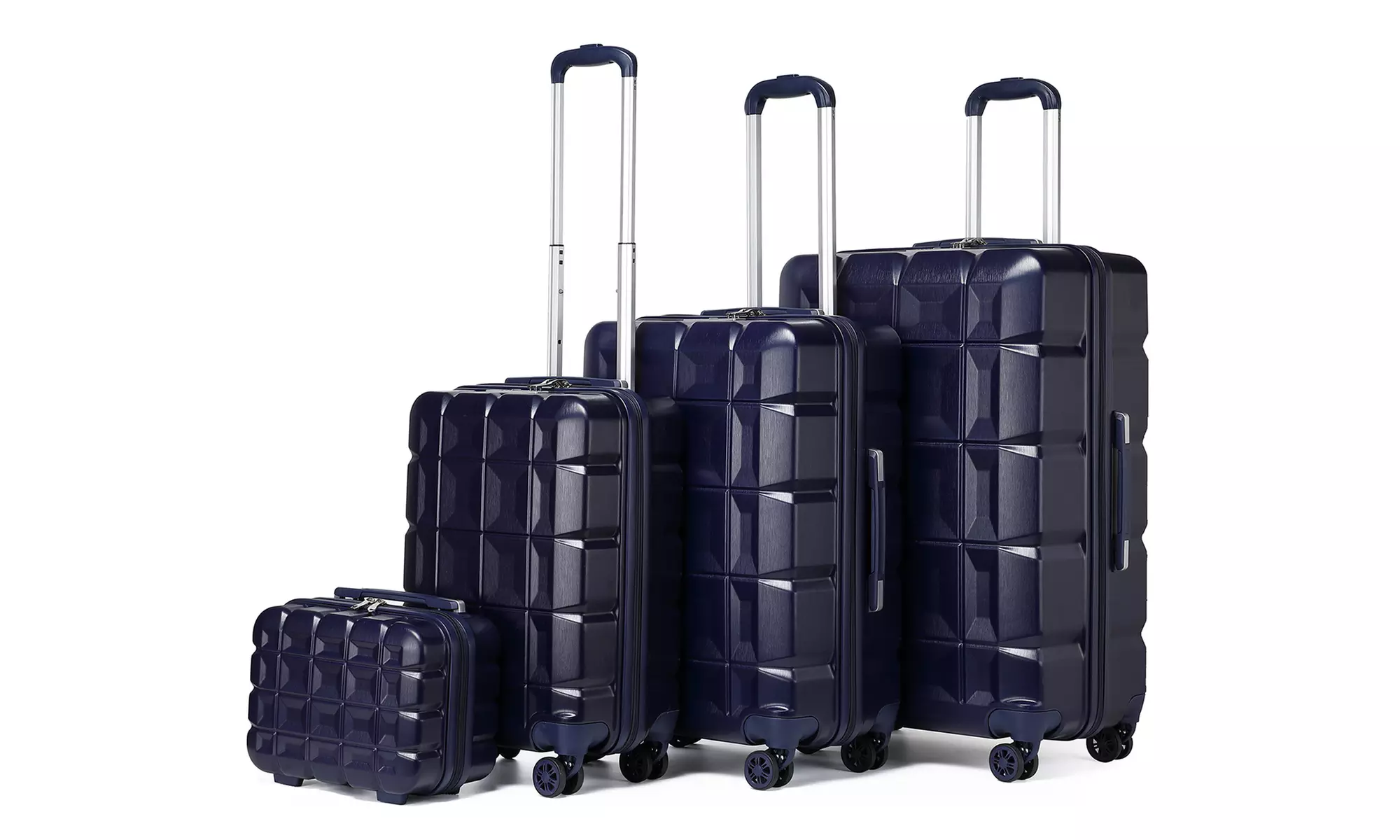 KONO Hard Shell Suitcases with TSA Locks