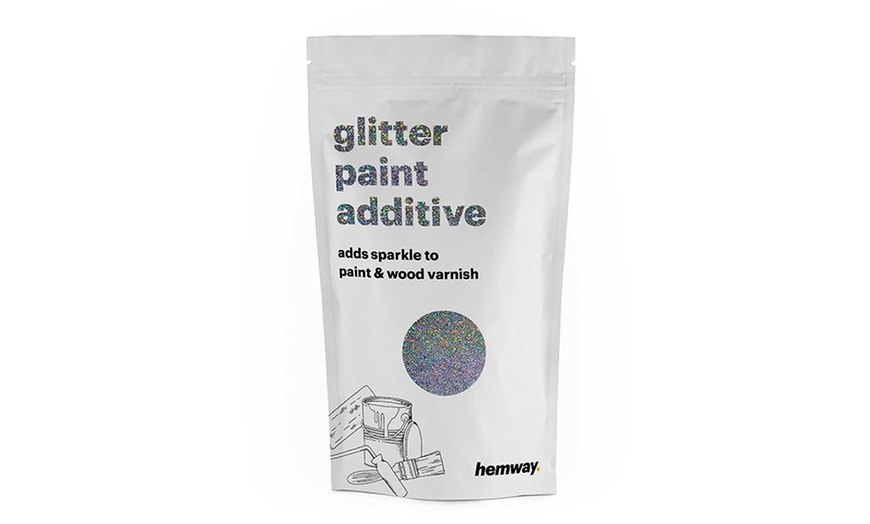 Image 2: 100g Glitter Paint Additives