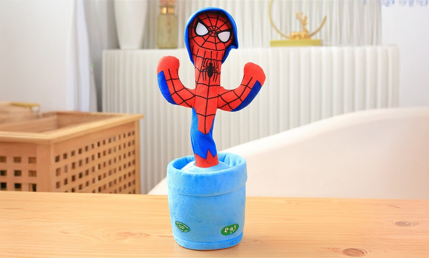 Image 7:  Dancing Superhero Inspired Plush Toy