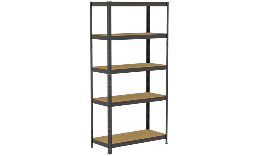 Image 11: Five-Tier Garage Storage Shelf