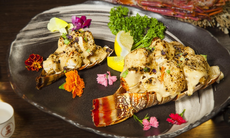 Image 1: Sizzle and Delight with Sumptuous Hibachi Summer Seafood Feasts