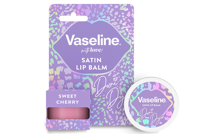 Image 1: Six-Pack of Vaseline Dani Dyer Cherry Lip Balm 10g