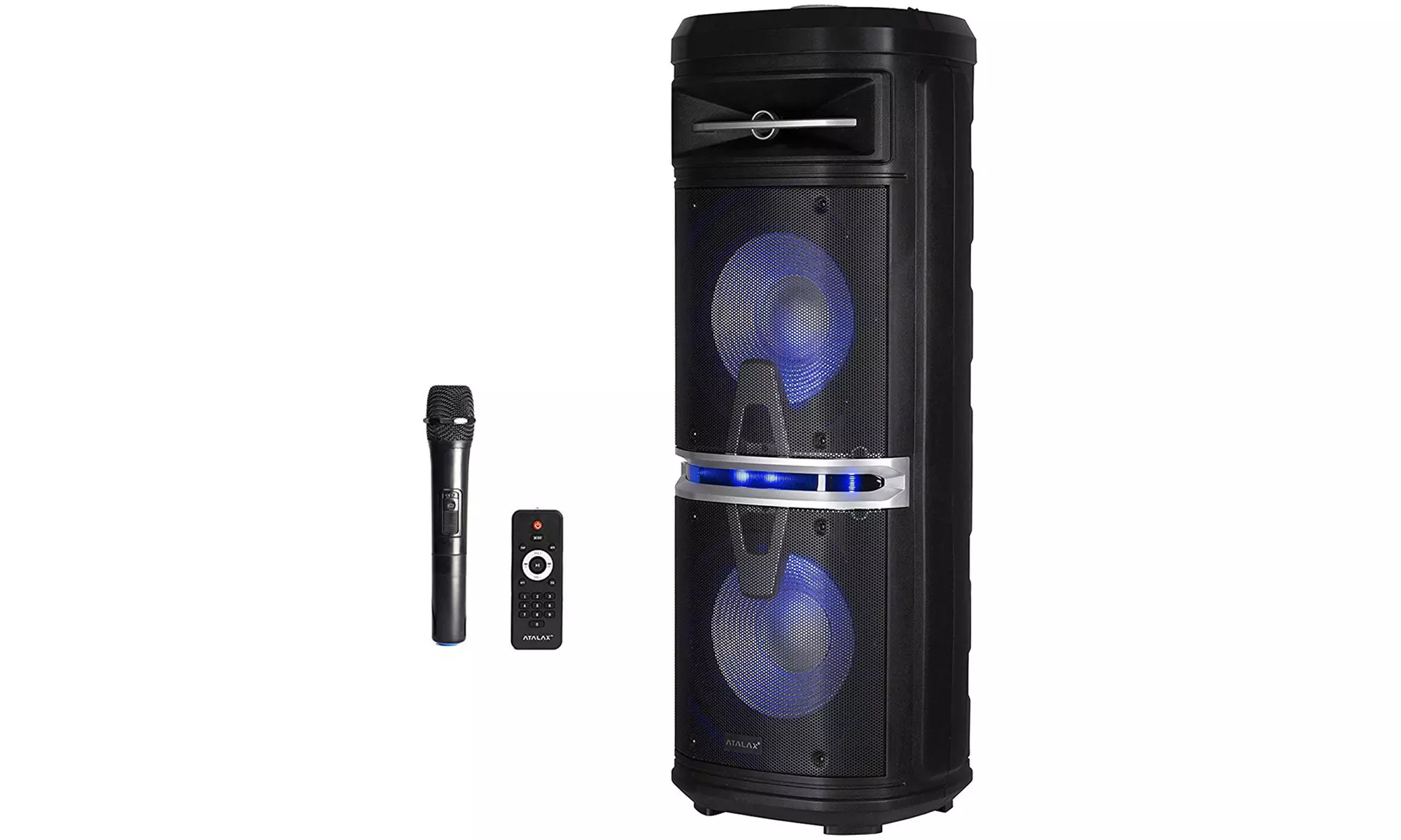 Atalax Cyclone Super Bass Wireless Speaker with Microphone - Primary Image