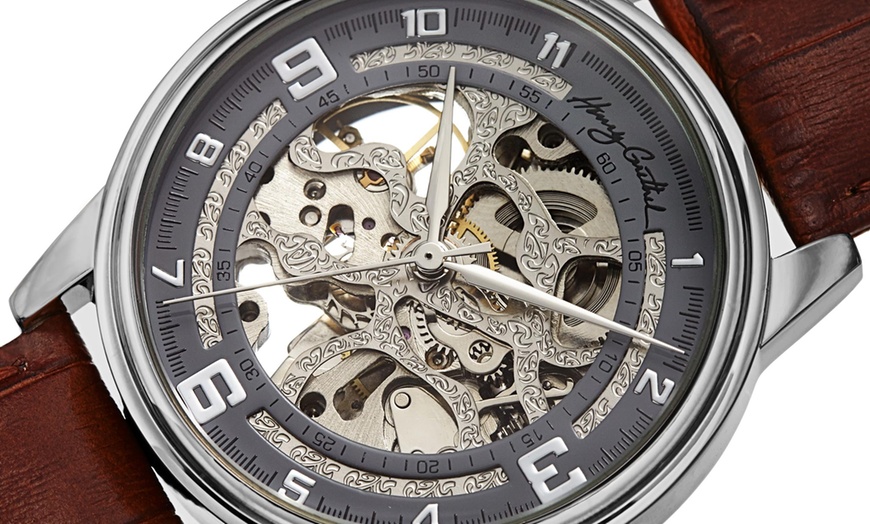 Henry grethel watch skeleton sale