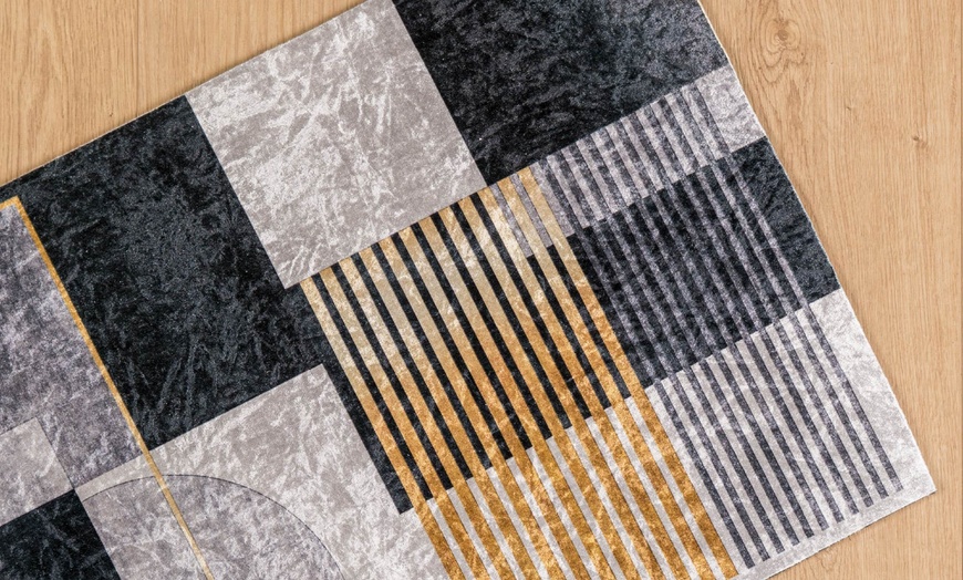 Image 16: Alfombra larga con tacto de terciopelo