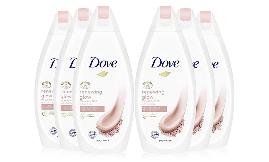 Image 13: Three or Six Packs of Dove Body Wash, 450ml