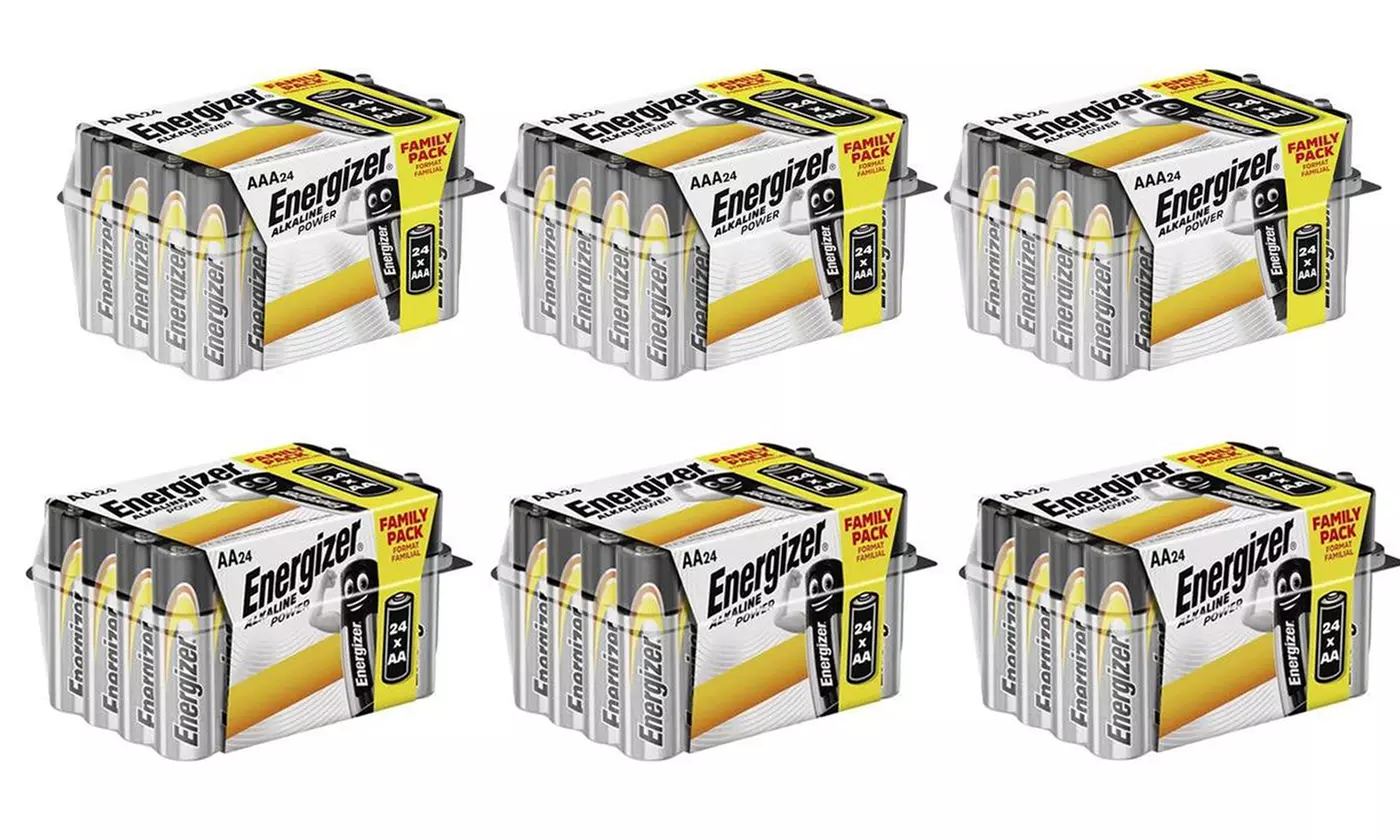 Fino a 144 batterie Energizer