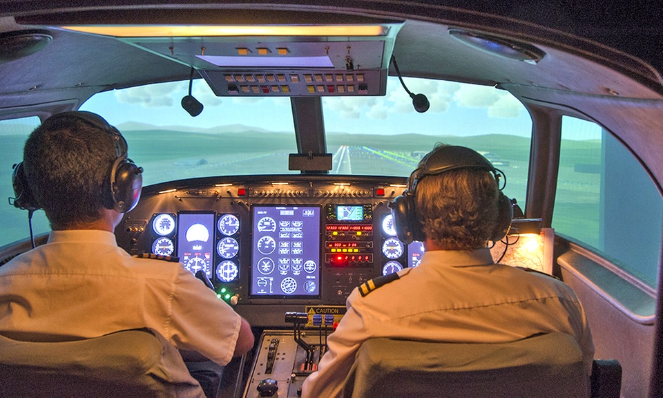 Experience a 60-Minute Flight Simulator Session for One or Two