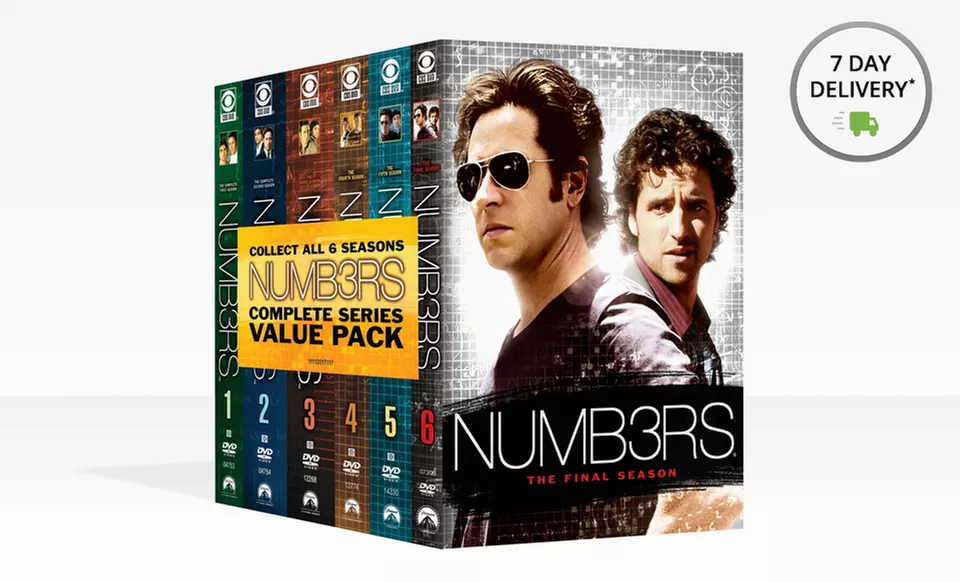 Numb3rs Complete Series DVD Box Set. Free Returns. - Primary Image