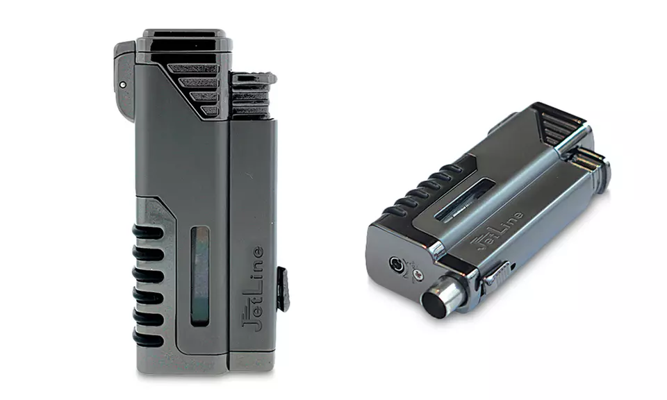 Gotham Quad-Torch Lighter with Punch Cutter - Primary Image