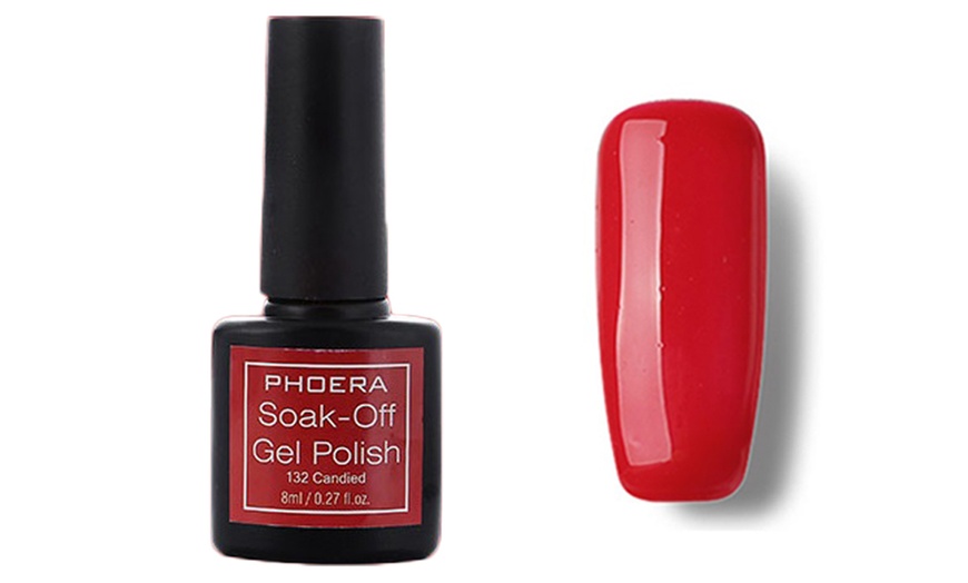 Image 10: Phoera Soak Off Gel Polish 8ml