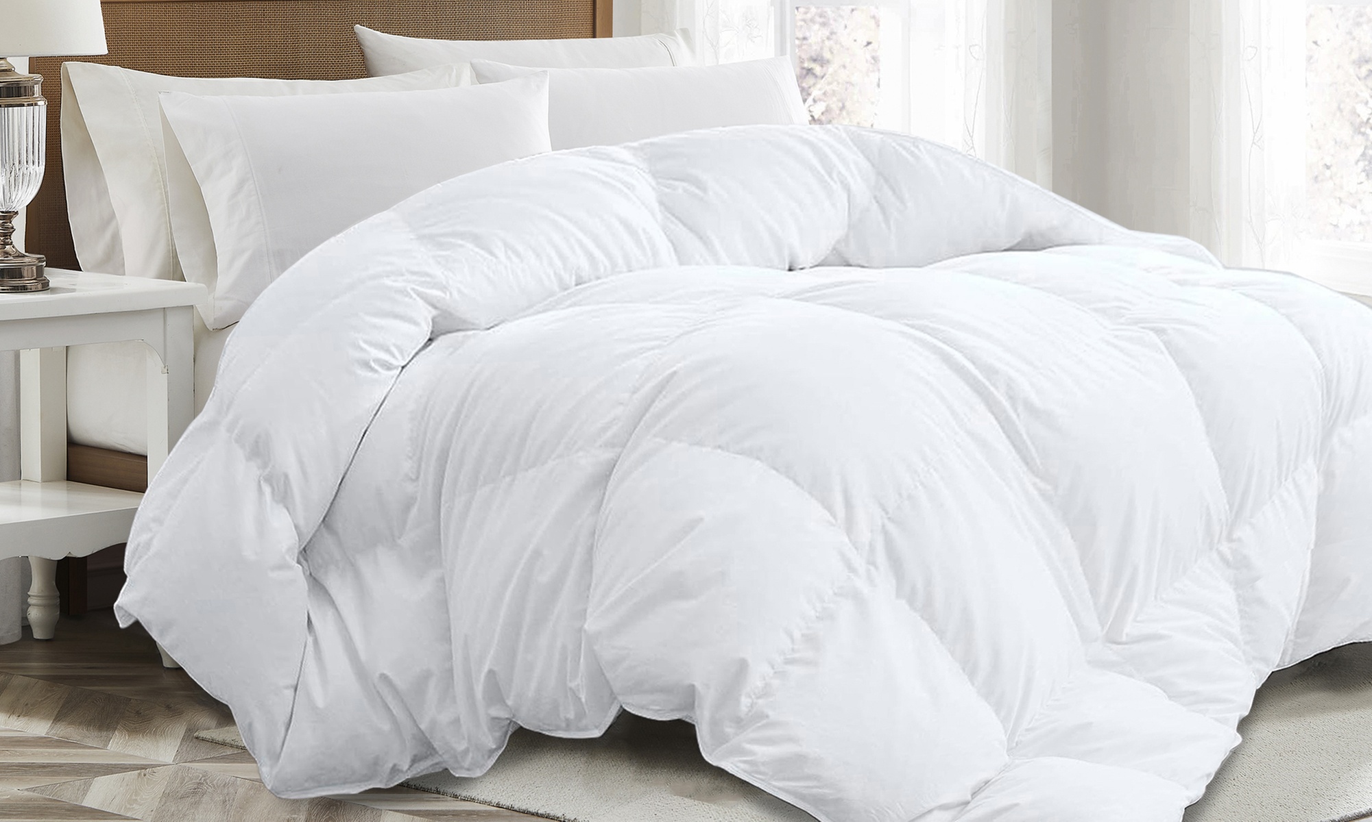 Couette 100 % plumes de canard, 500 g/m² Sampur