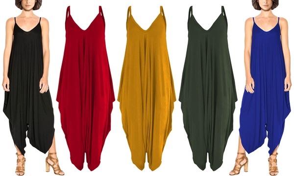 women's baggy jumpsuit