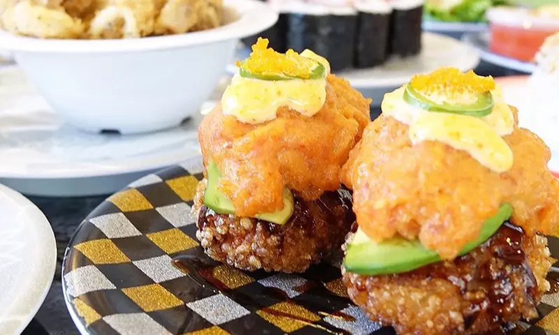 Food and Drink for Two or Four at Gatten Sushi (40% Off). Two Locations Available.   - Primary Image