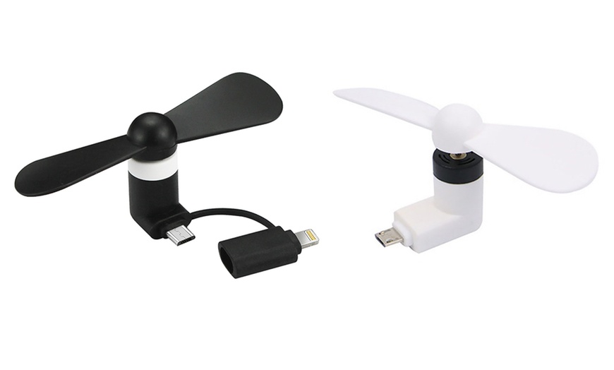 Image 3: Smartphone USB Fan