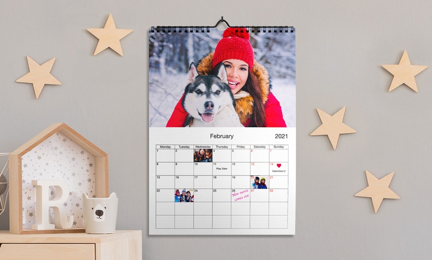 Image 7: Personalised A3 Wall Calendar