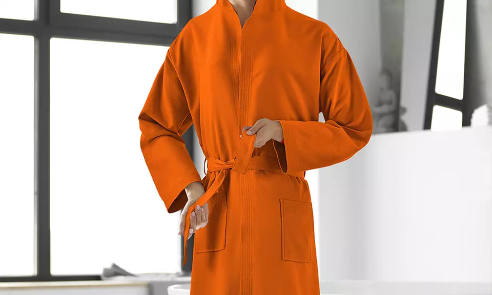 Accappatoio in microfibra con trattamento super assorbente