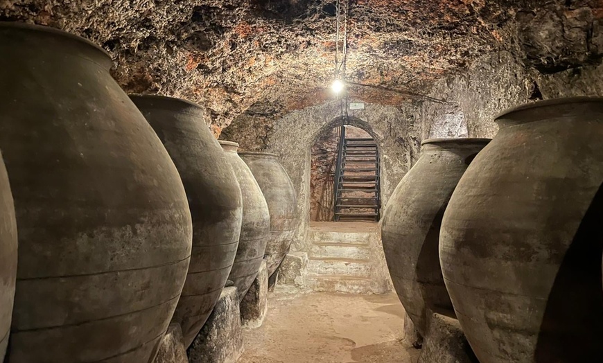 Image 2: Descubre el sabor del placer: cena, maridaje y espectáculo en bodega