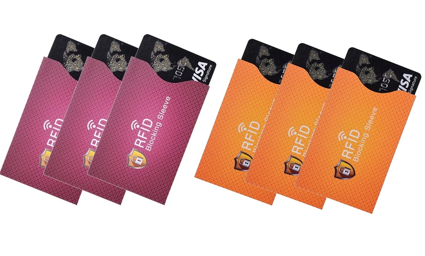 Image 16: Up to Six RFID Card Protection Sleeves