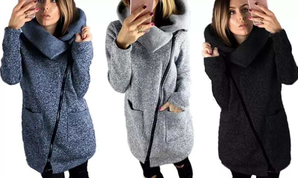 Veste gilet zippée avec col - Primary Image