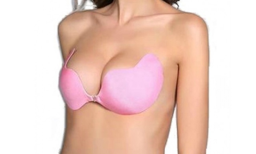 Image 3: Stick-On Push-Up Bra 