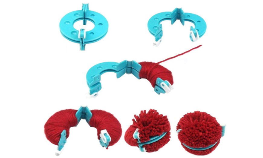 Image 4: DIY Sewing Pompom Set