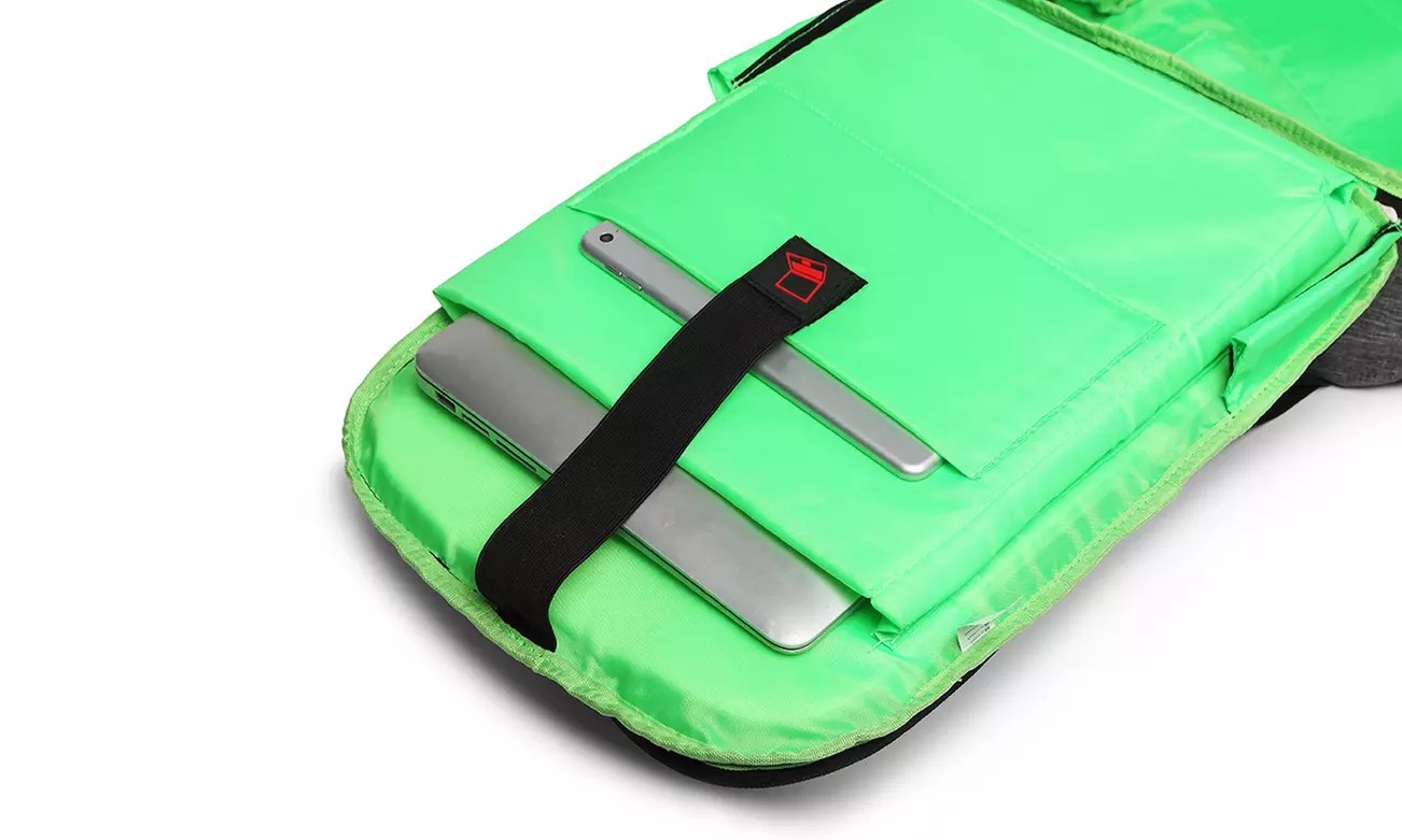 Clearance KONO 20L Reflective Travel Backpack Daily Using With USB Port