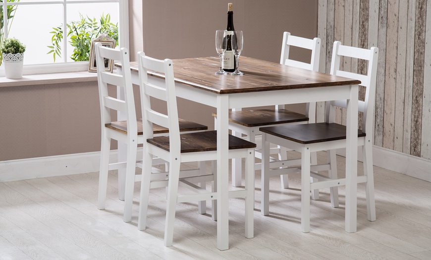 Image 4: Pine Dining Furniture Collection