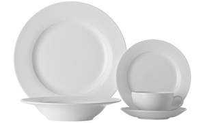 Maxwell & Williams 20-Piece White Basics Royale Dinner Set