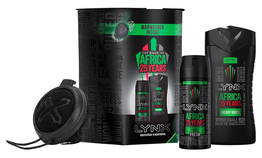 Image 1: Lynx Africa Men's Gift Set