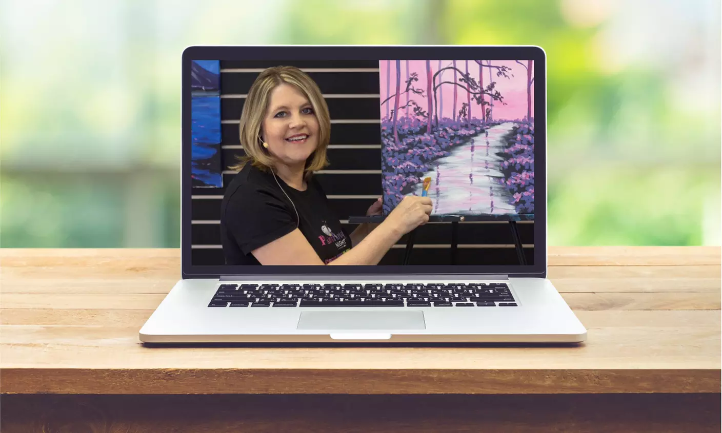 $20 for Virtual Painting Class for One from Monet Your Way ($25 Value) - Primary Image