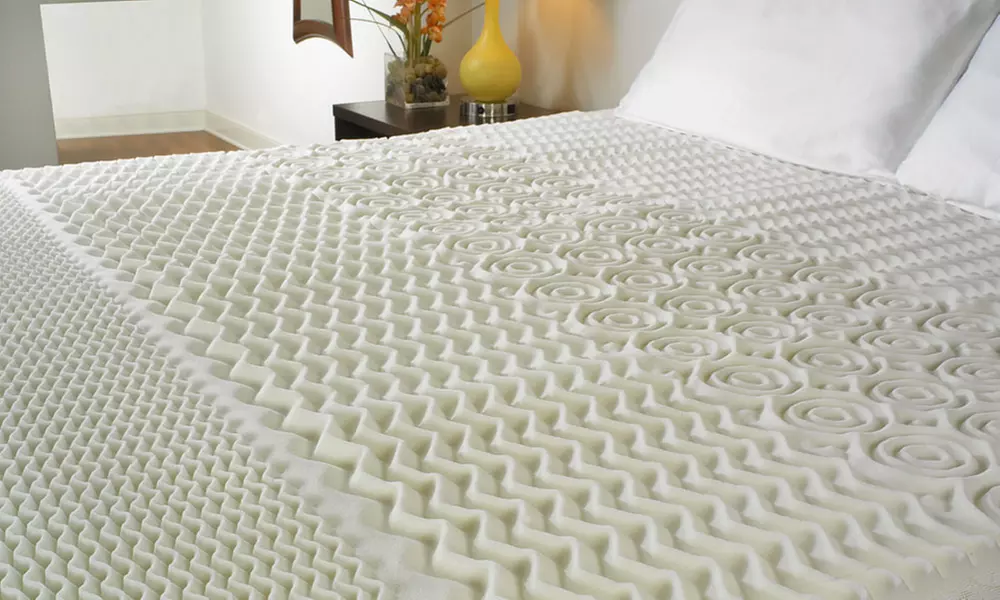 5-Zone Therapeutic Memory Foam Mattress Topper - Primary Image