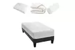 Matelas Hera, mousse à mémoire de forme, 24 cm, fabrication française, sommier et pack prêt à dormir en option - Image 7