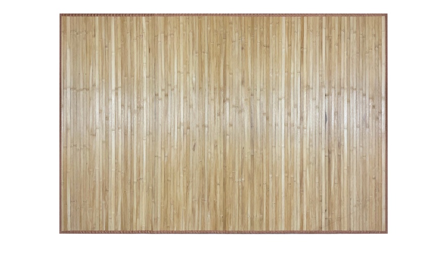 Image 11: Tappeto arredo in bamboo