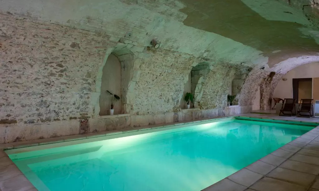 Pays de la Loire : chambre double, pdj, spa, vélo et dîner en option pour 2 à l'Hôtel Domaine de la Courbe - Primary Image