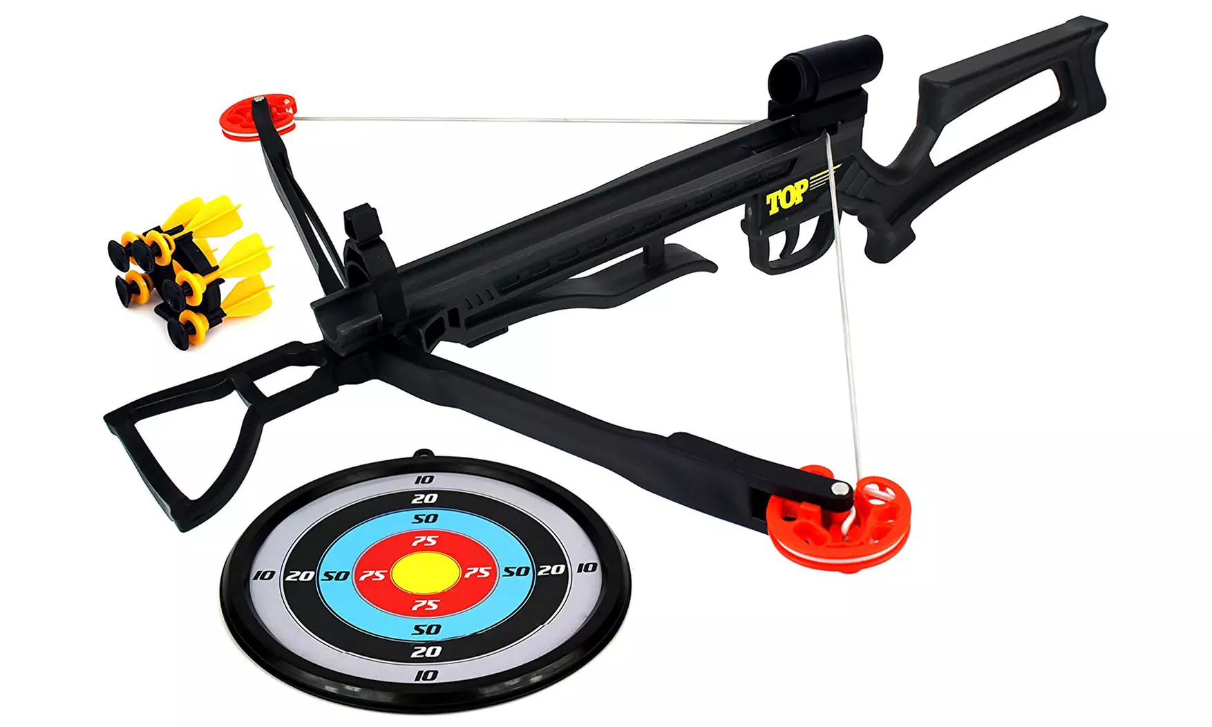 Velocity Toys Top Dog Shooter Toy Crossbow Dart Play Set with 5 Suction Darts - Primary Image