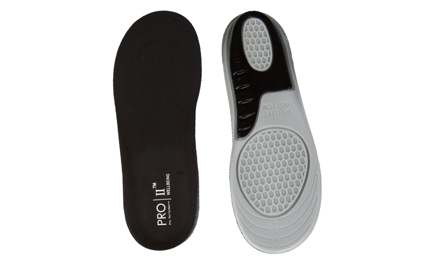 Image 3: Shock-Absorbing Sports Insoles