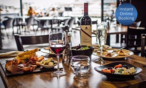 Waterfront Dining with Wine for 2