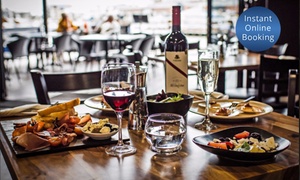 Waterfront Dining with Wine for 2