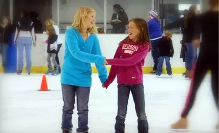 Ice Skating, Laser Tag, or Both for Two at SkateNation Plus (Up to 59% Off) - Primary Image