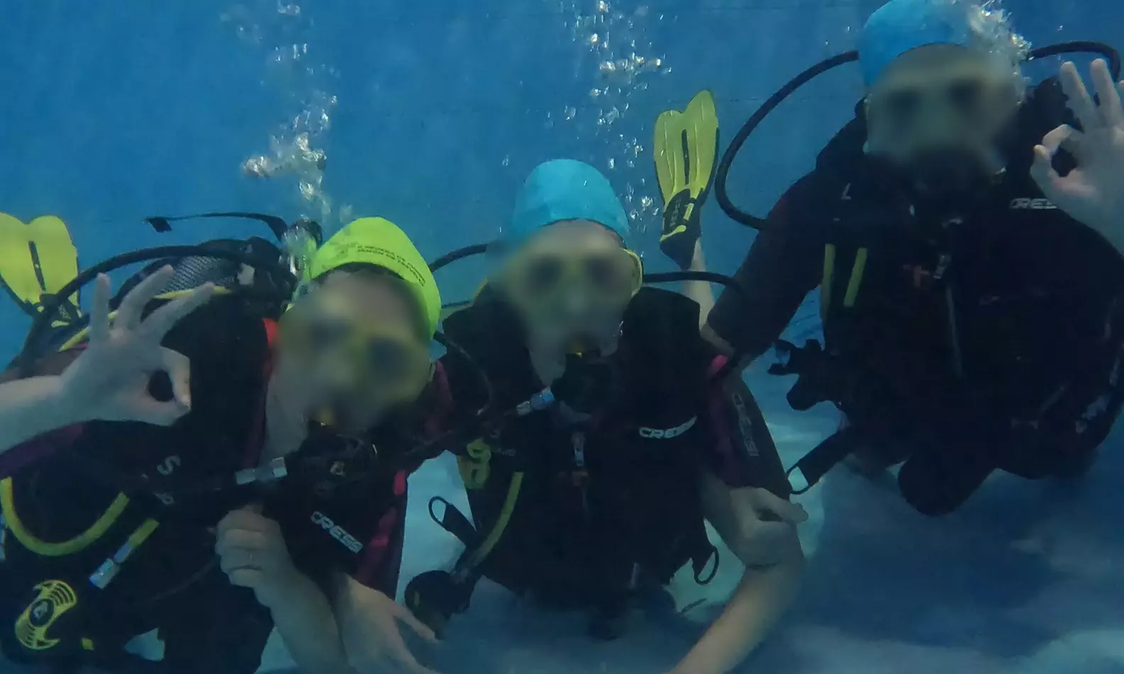 Bautismo de buceo en piscina para 1 o 2 personas con Deep Diving