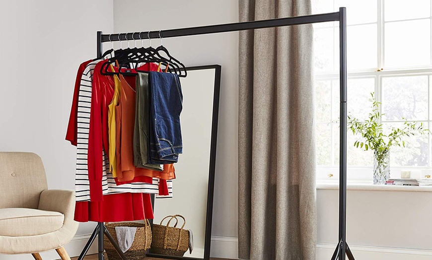 Image 9: Heavy Duty Clothes Rail