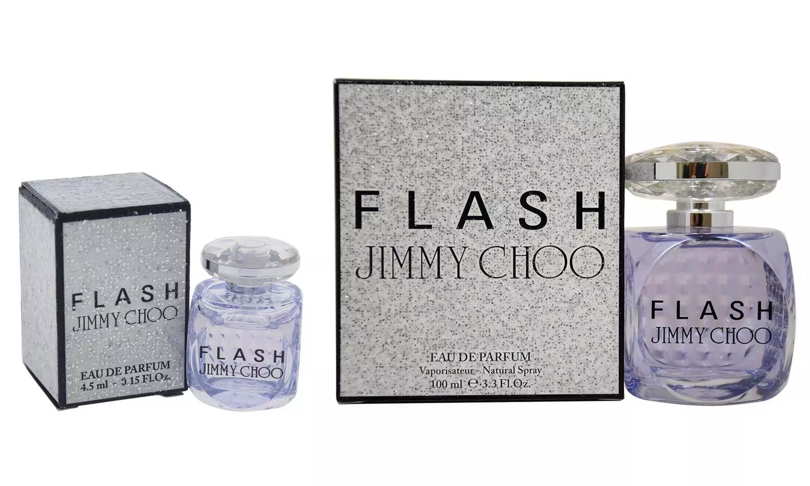 Jimmy Choo Flash Eau de Parfum for Women (3.3 Fl. Oz. Spray or 0.15 Fl. Oz. Mini Splash) - Primary Image