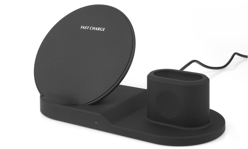 Image 6: Wireless Charger Docking Station