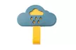 1x oder 2x 4er-Pack Wolken-Kleiderhaken - Second Medium