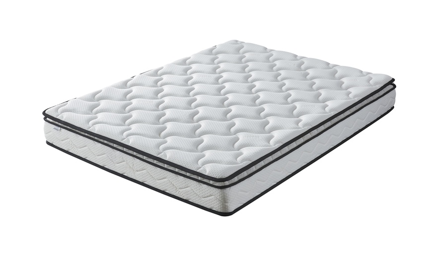 Image 11: Lit coffre Florence Simili cuir, matelas ''Empereur'' en option