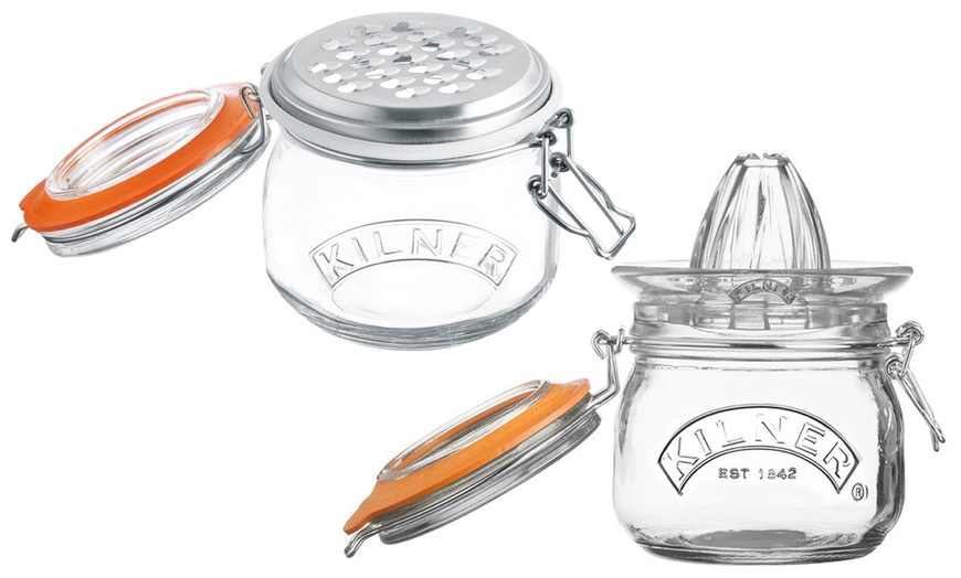 Image 5: Kilner Grater and Juicer Two Jar Sets