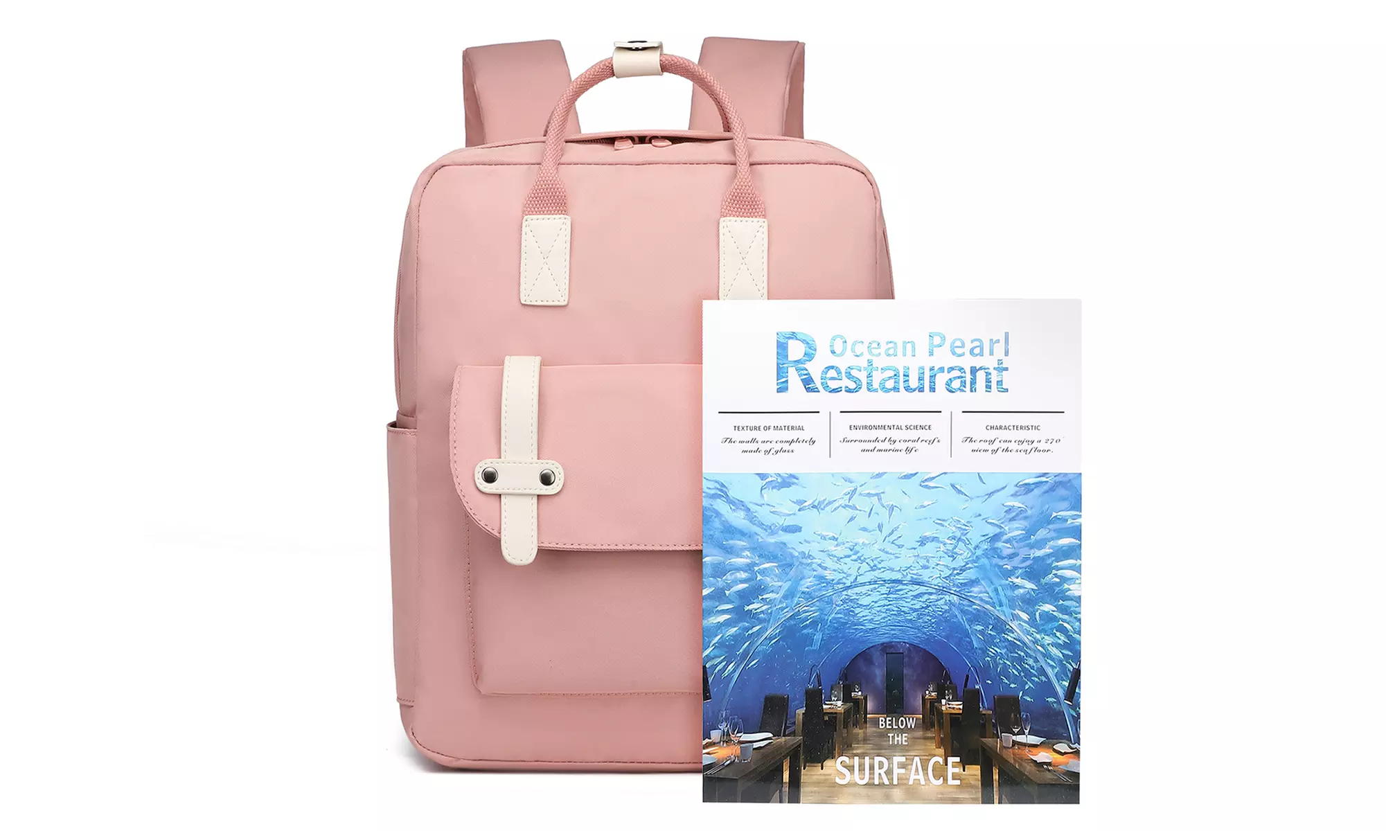 Mochila de viaje hecha de tejido impermeable espaciosa y versátil